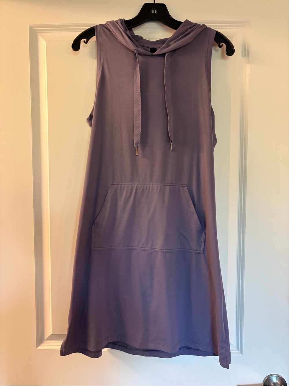 Kyodan Mauve Sleeveless Hooded Midi Dress
